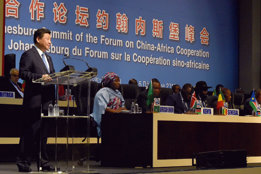 Xi Jinping at Forum on China-Africa Cooperation